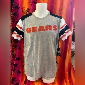 Men’s Longer Length Chicago Bears Short Sleeve T-Shirt NFL Team Apparel ~ Medium